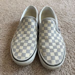 Checkered Vans